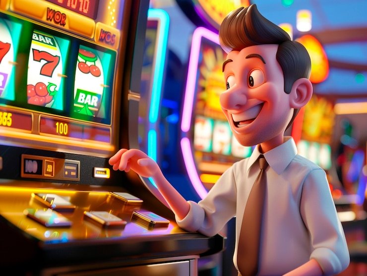 Antarmuka permainan angka 3D di platform angka net dengan pilihan taruhan dan hasil undian